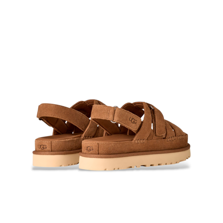 Sandalias Planas Mujer Ugg W Goldenstar Gleam Cuero