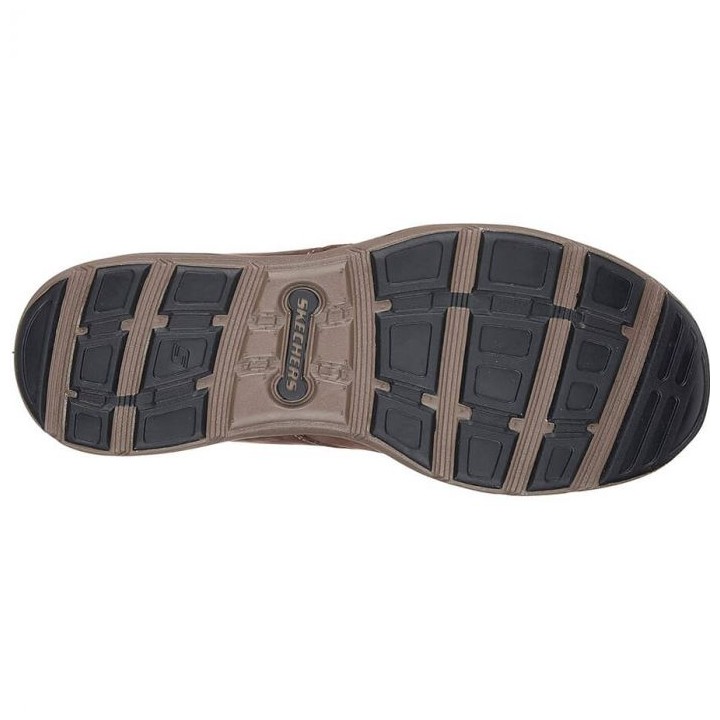 BOTINES PLANOS SKECHERS 64857 Marrón