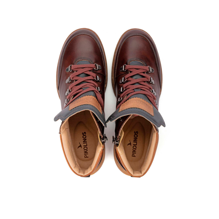 Botines Planos Mujer Pikolinos W7C-8582 Marron
