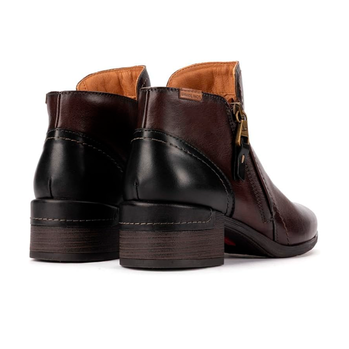 Botines de Tacón Mujer Pikolinos W6W-8648 Marron