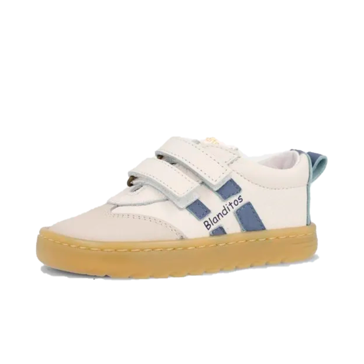 Barefoot Niño Blanditos By Crio's Lisboa Blanco-Azul