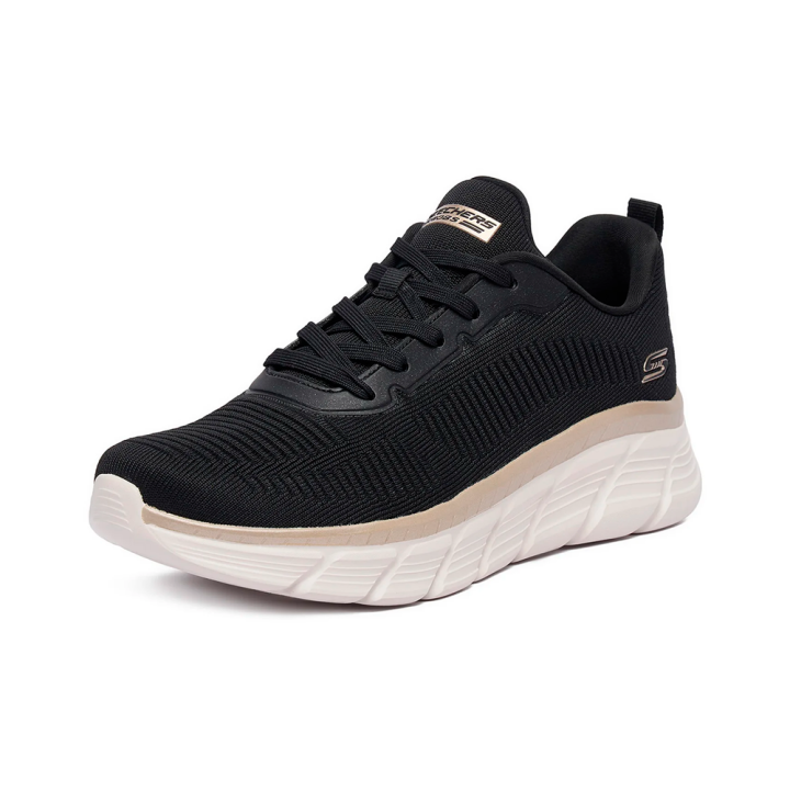 Sneakers Mujer Skechers Bobs B Flex Hi- Flying Hi Negro