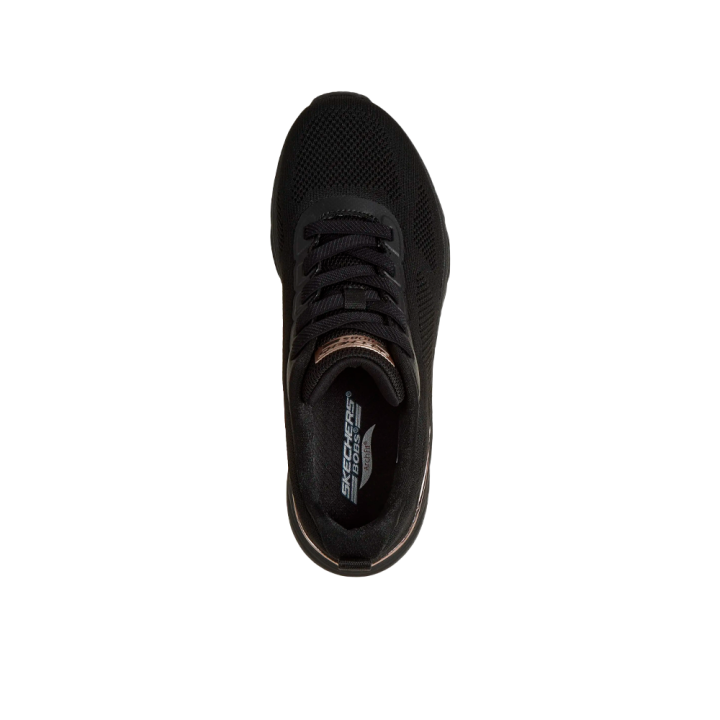 Sneakers Mujer Skechers Bobs Arch Fit Elev8 Negro-Negro