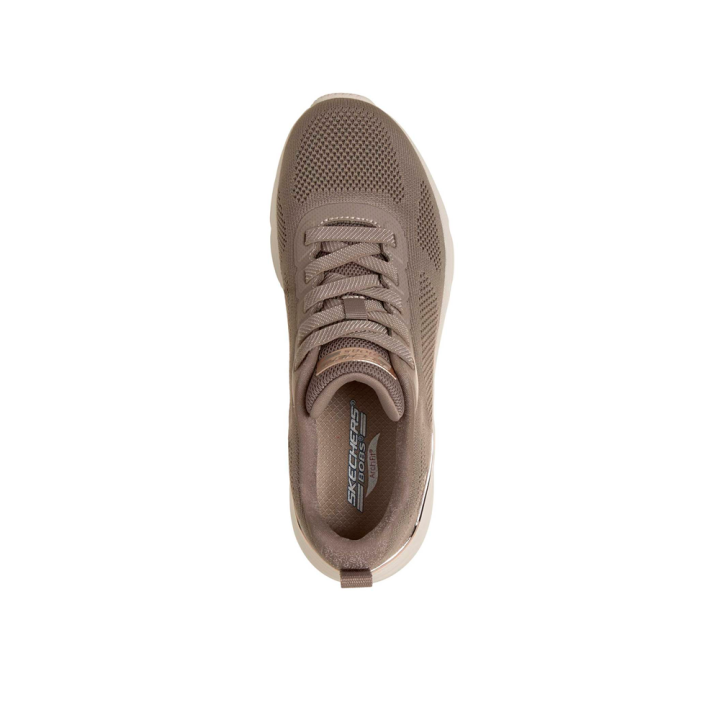 Sneakers Mujer Skechers Bobs Arch Fit Elev8 Taupe