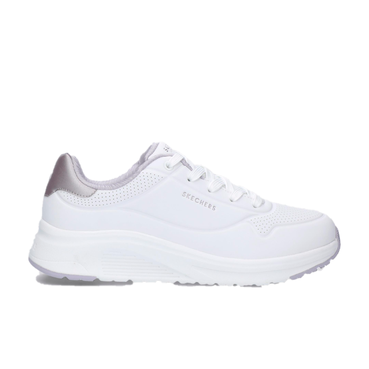Sneakers Mujer Skechers Uno Lite 2 Blanco-Lila