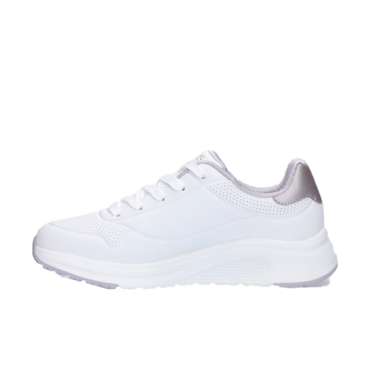 Sneakers Mujer Skechers Uno Lite 2 Blanco-Lila