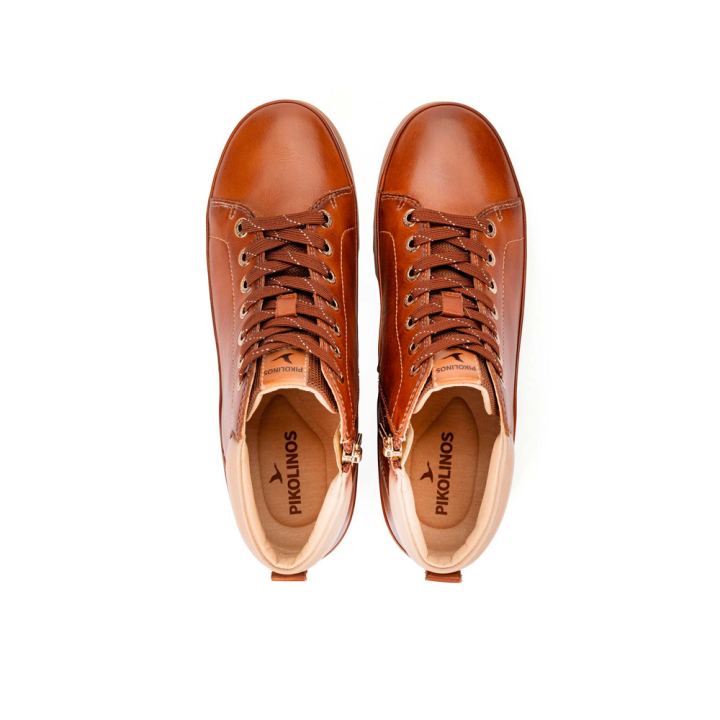 Botines Planos Mujer Pikolinos W3W-8825 Cuero