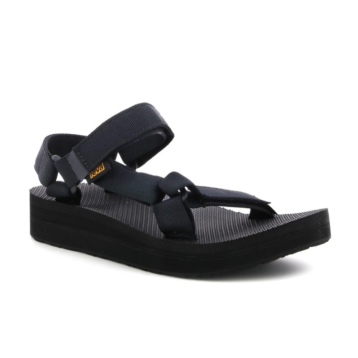 Sandalias Planas Mujer Teva 1090969 Negro