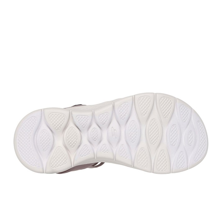 Sandalias Planas Mujer Skechers 141473 Rosa