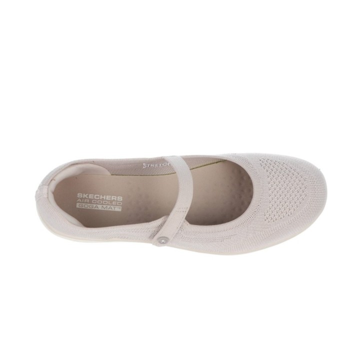 Sneakers Mujer Skechers One The Go Flex Radiant Natural