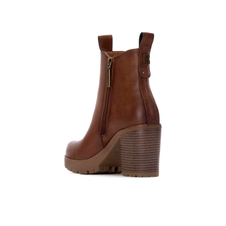 Botines de Tacón Mujer Refresh 173200 Camel