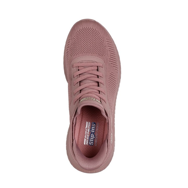 Sneakers Mujer Skechers Bobs Squad Chaos Rosa-rosa