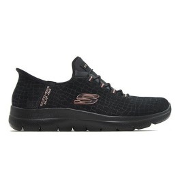 Sneakers Mujer Skechers Summits-cla Negro-oro