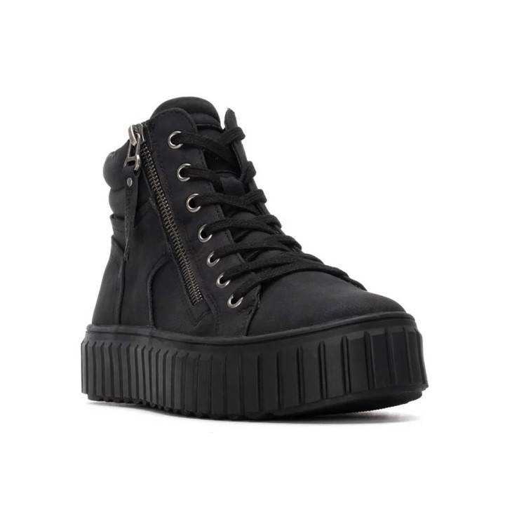 Botines Planos Mujer Refresh 172891 Negro