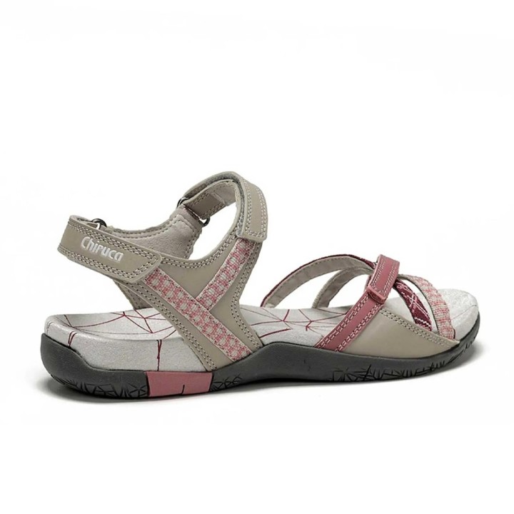 Sandalias Planas Mujer Chiruca Valencia 07 Gris