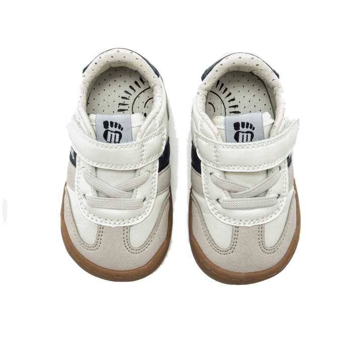 Barefoot Niño Mustang 49060 Blanco-azul