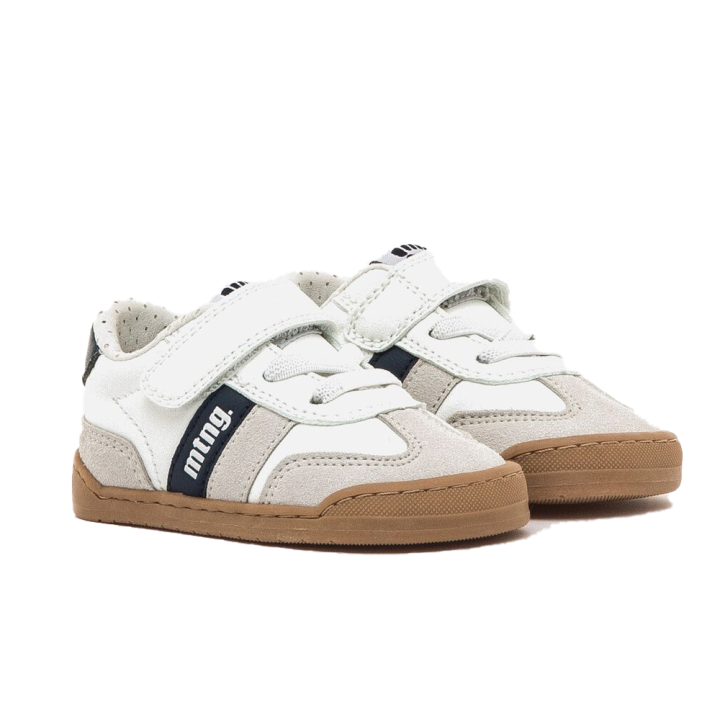 Barefoot Niño Mustang 49060 Blanco-azul