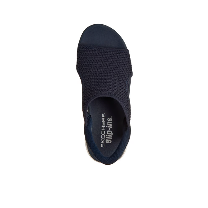 Sandalias Planas Mujer Skechers Summits - Sweetly Evolved Marino