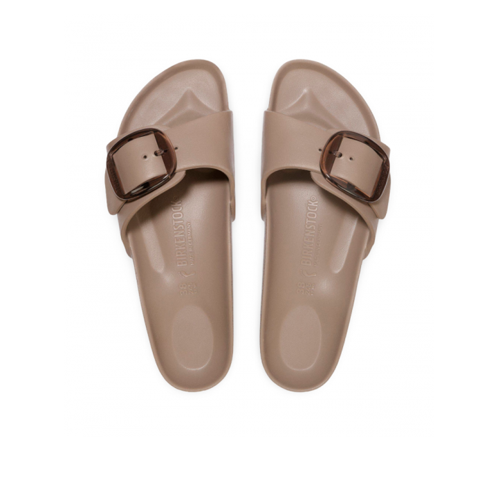 Sandalias Planas Mujer Birkenstock Madrid Big Buckle Eva Taupe