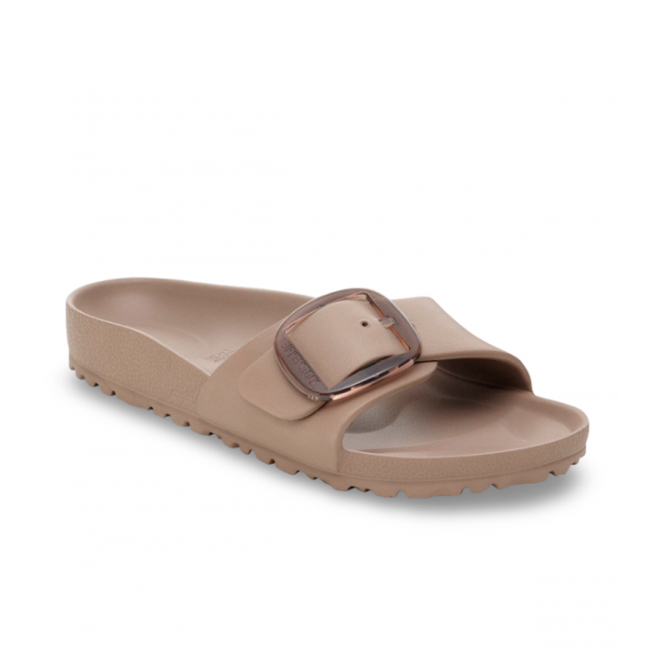Sandalias Planas Mujer Birkenstock Madrid Big Buckle Eva Taupe