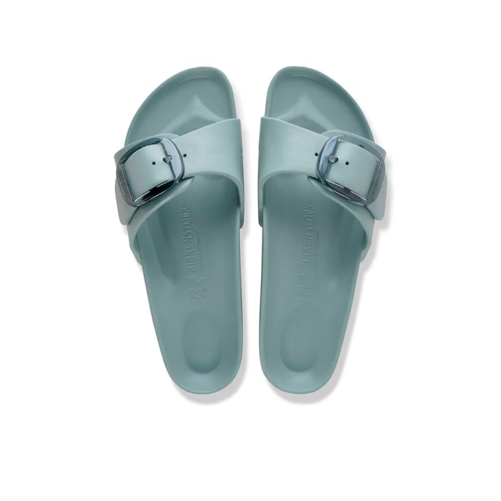 Sandalias Planas Mujer Birkenstock Madrid Big Buckle Eva Verde