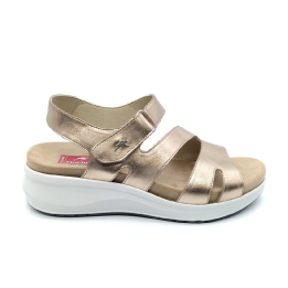 Sandalias Planas Mujer Fluchos F1478 Oro