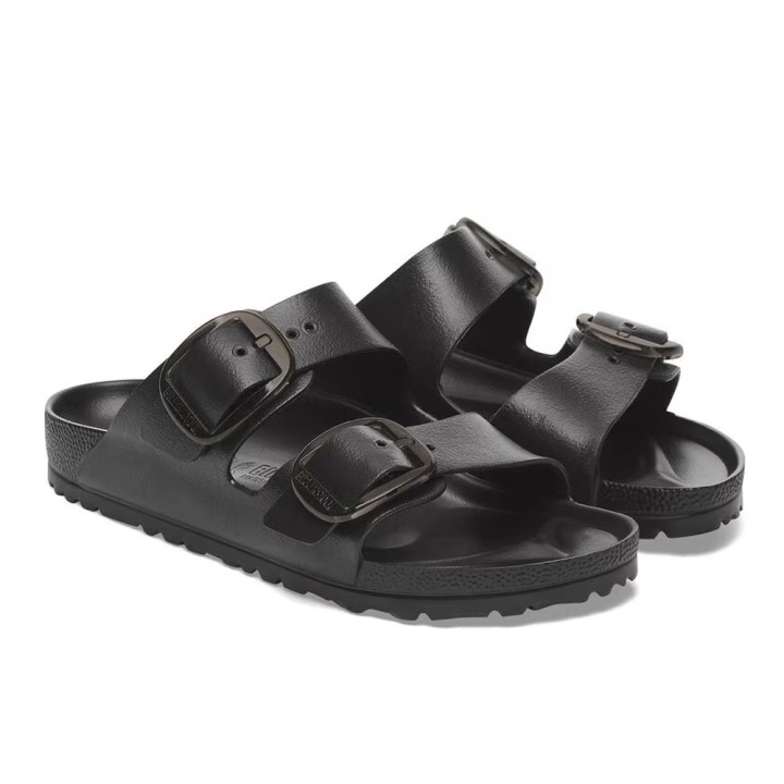 Sandalias Planas Mujer Birkenstock Arizona Big Buckle Eva Negro