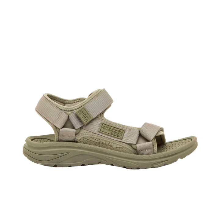 Sandalias Planas Mujer Mustang 60804 Kaki