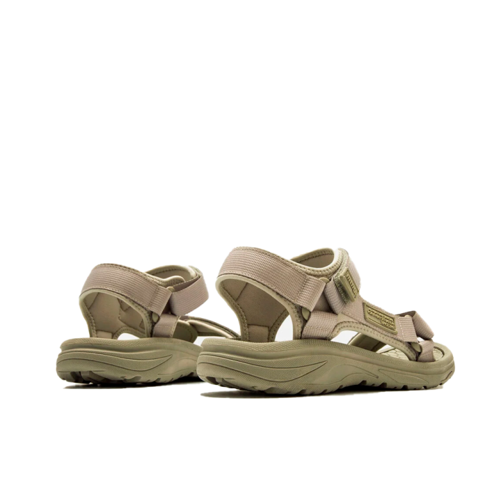 Sandalias Planas Mujer Mustang 60804 Kaki