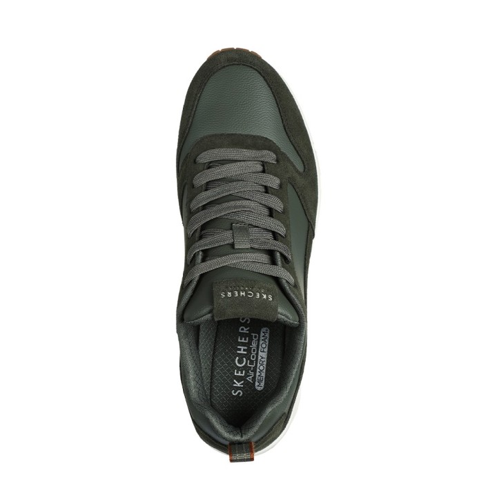 Sneakers Hombre Skechers Uno Kaki
