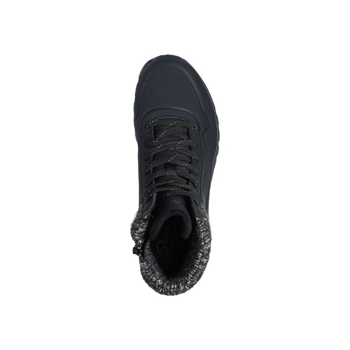Botines Planos Mujer Skechers Uno Rugged Negro