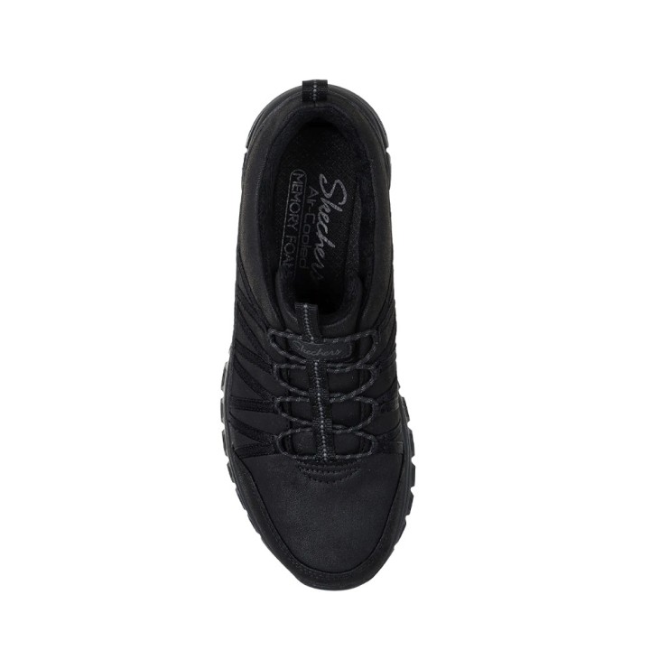 Sneakers Mujer Skechers Graceful-cozy Hug Negro-negro