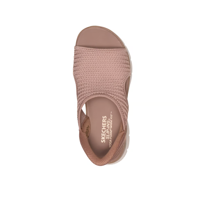 Sandalias Planas Mujer Skechers Summits - Sweetly Evolved Marron