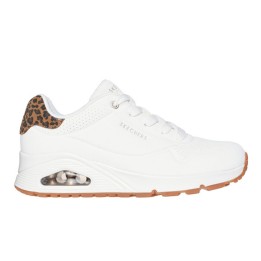 Sneakers Mujer Skechers Uno - Jungle Nite Blanco