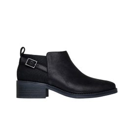 Botines de Tacón Mujer Skechers Bobs Wander Luxe Negro