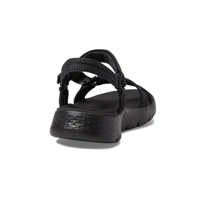 Sandalias Planas Mujer Skechers 141451 Negro