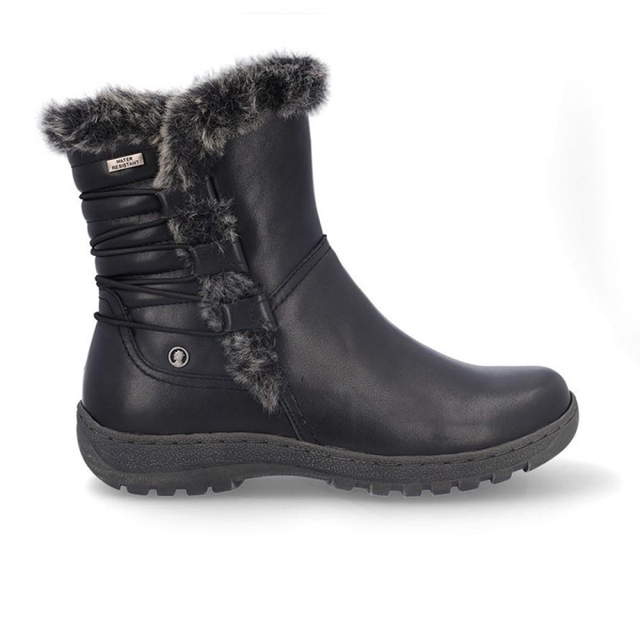 Botines Planos Mujer Coronel Tapiocca T711 Negro-Negro