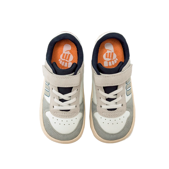 Barefoot Niño Mustang 49313 Blanco-Azul