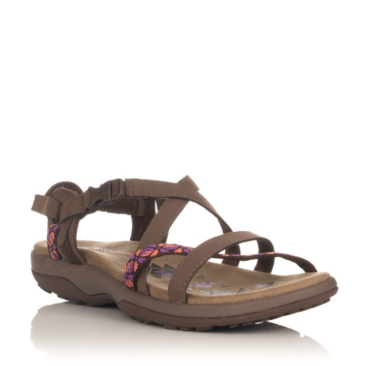 Sandalias Planas Skechers Reggae Slim 40955 Marrón - Marron
