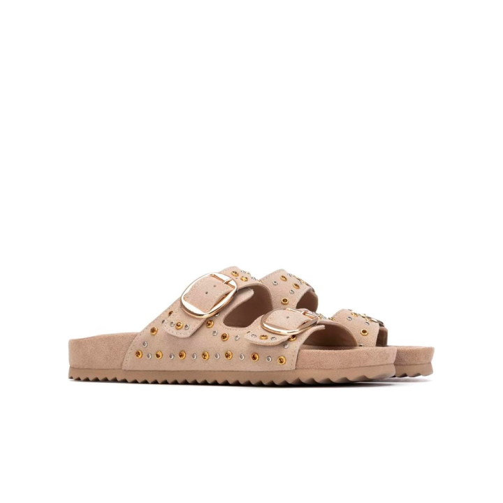 Sandalias Planas Mujer Xti 145066 Beig