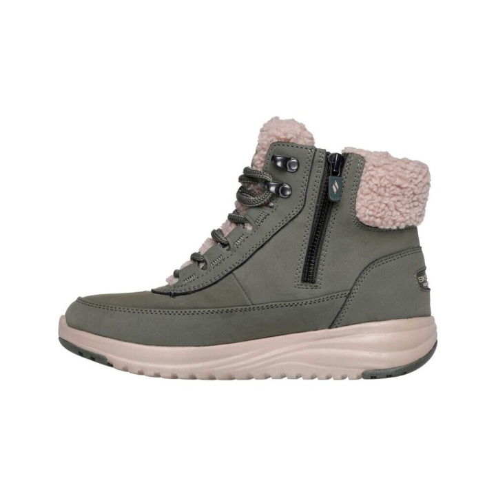 Botines Planos Mujer Skechers On The Go Stellar Alpine Adve Verde