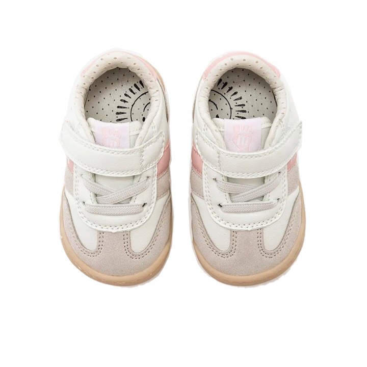 Barefoot Niño Mustang 49060F Blanco-Rosa