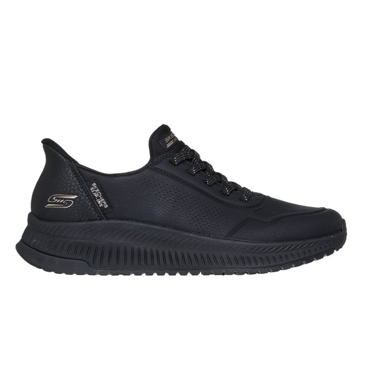 Sneakers Mujer Skechers Bobs Squad 4 - Key Look Negro-negro