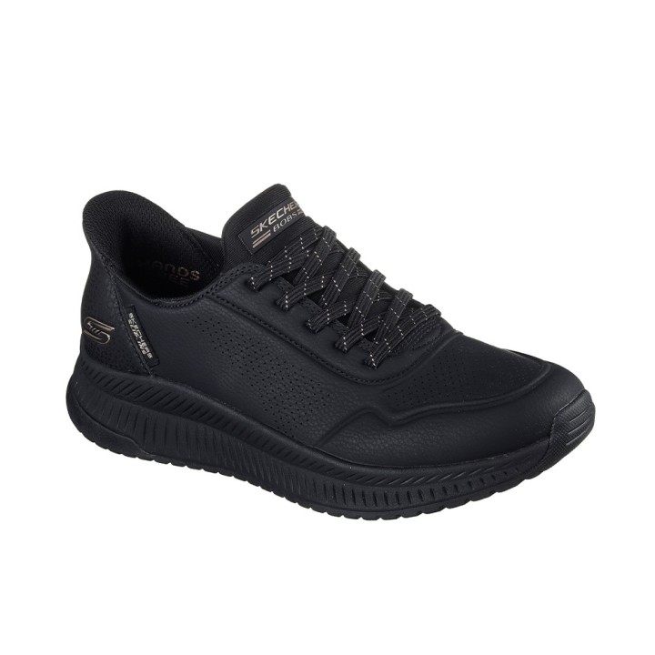 Sneakers Mujer Skechers Bobs Squad 4 - Key Look Negro-negro