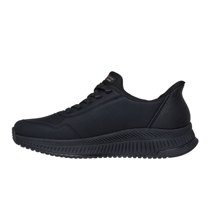 Sneakers Mujer Skechers Bobs Squad 4 - Key Look Negro-negro