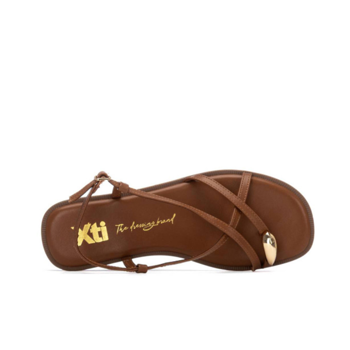 Sandalias Planas Mujer Xti 145358 Camel