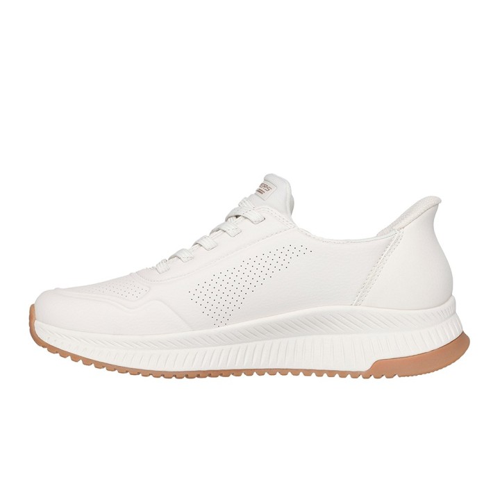 Sneakers Mujer Skechers Bobs Squad 4 - Key Look Blanco