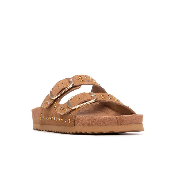 Sandalias Planas Mujer Xti 145066 Camel