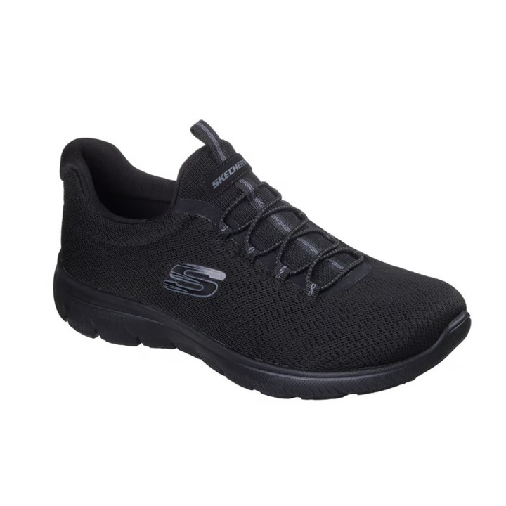 Sneakers Mujer Skechers Summit-summer Blush Negro-negro