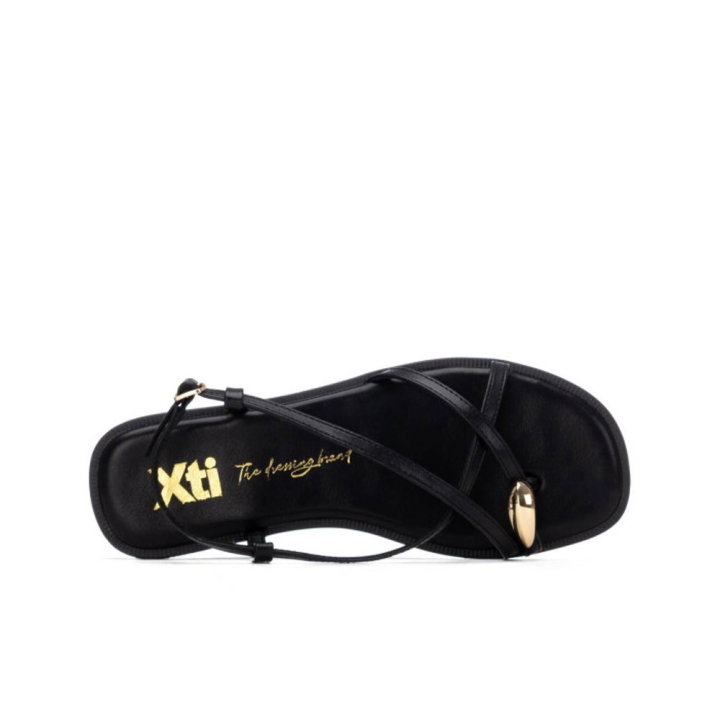 Sandalias Planas Mujer Xti 145358 Negro